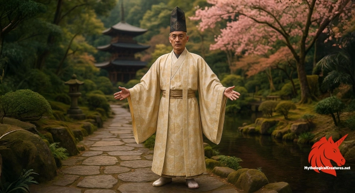 Depiction of Abe no Seimei Discover another mythical creature