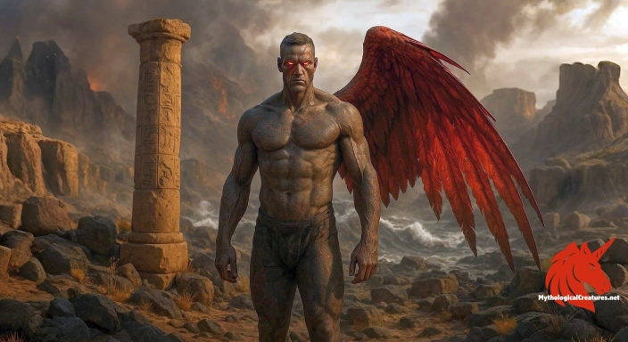 Depiction of Abezethibou Discover another mythical creature