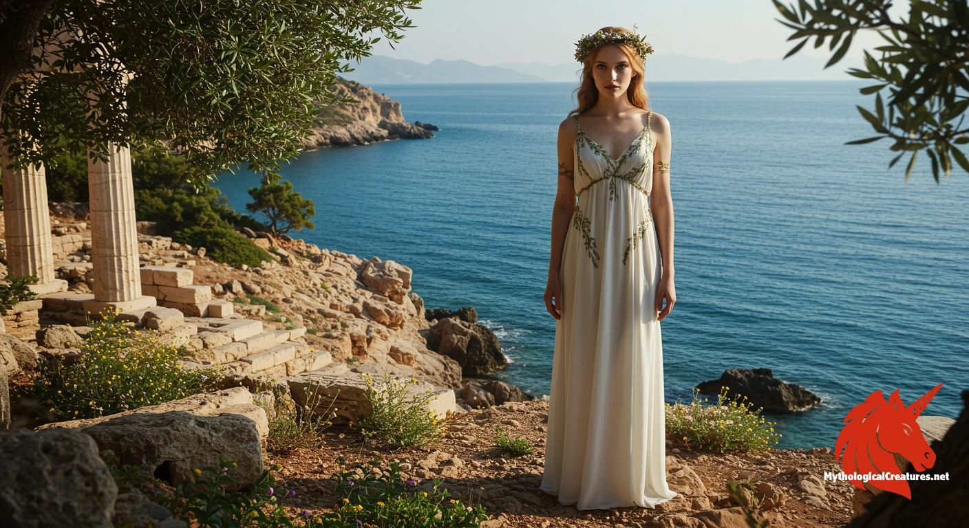 Aegina - Aegina is central to the local cultic traditions of her namesake island, symbolising the deep connection between nature and divinity in Greek lore.