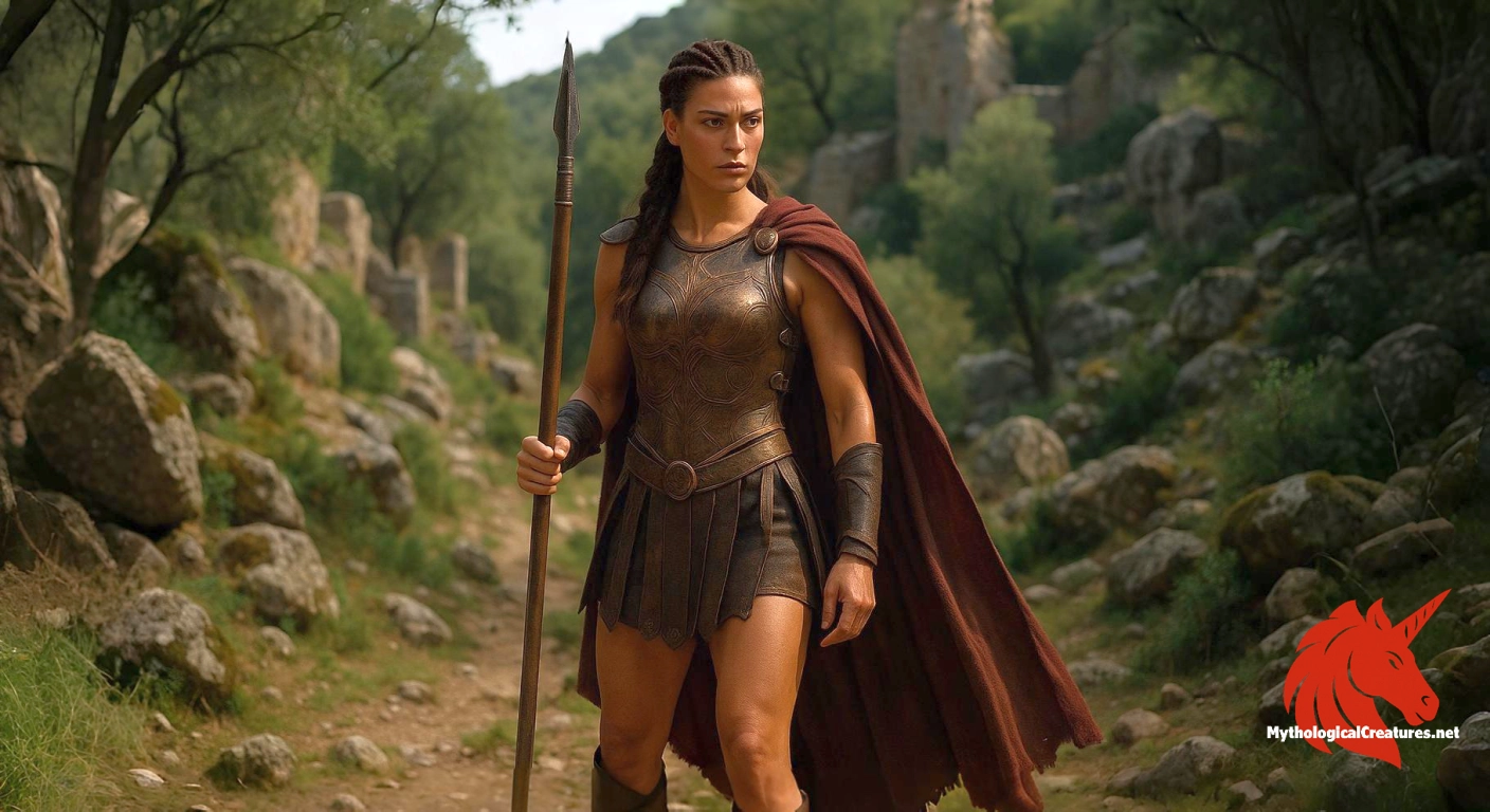 Aella - Aella is celebrated as one of the earliest and swiftest Amazon warriors, whose bold charge against Heracles exemplifies the formidable spirit of the Amazonian forces.