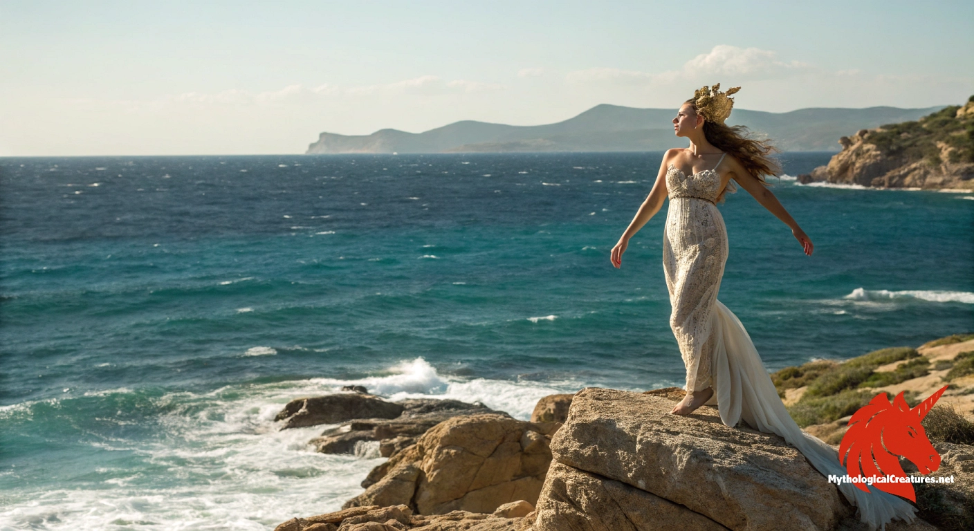 Aglaope - Represents the fatal allure and dangerous beauty of the Sirens, embodying both divine lineage and the peril of irresistible charm.