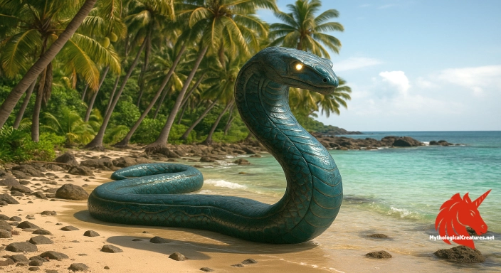 Depiction of Agunua Discover another mythical creature