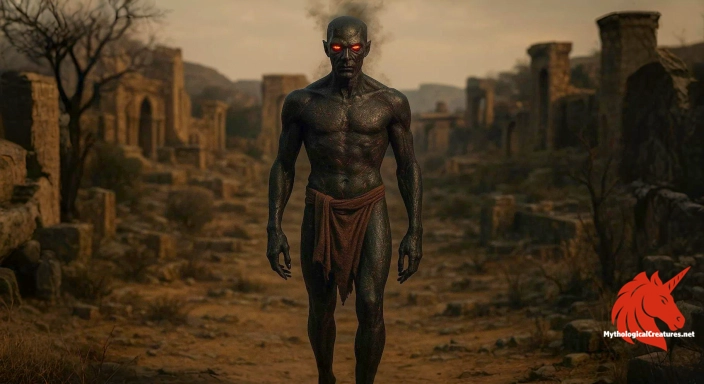 Depiction of Ahriman Discover another mythical creature