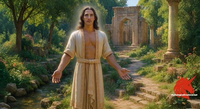 Depiction of Airyaman Discover another mythical creature