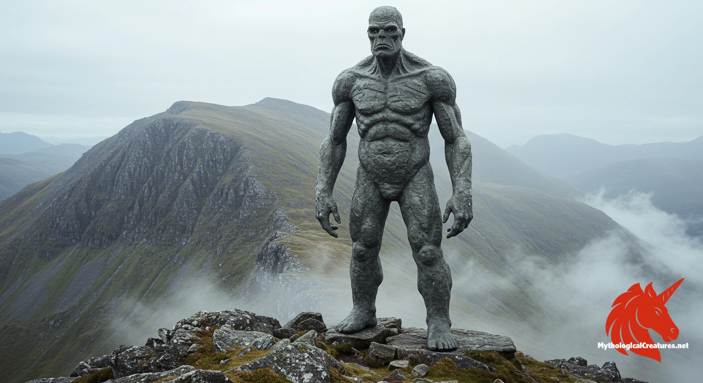 Am Fear Liath Mòr - Am Fear Liath Mòr embodies the mystery of the Scottish Highlands, symbolising the intersection of nature and the supernatural while inspiring both awe and trepidation among those who traverse these peaks.