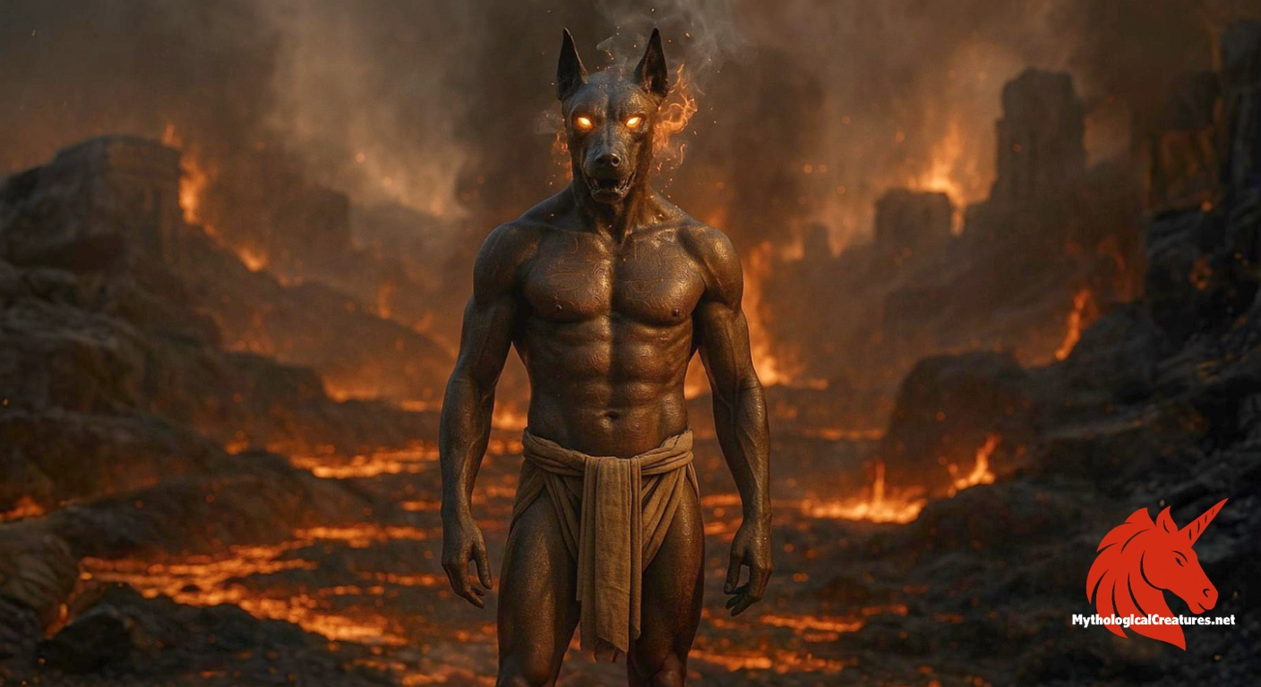 Am-heh - Represents the inexorable force of divine retribution in the Egyptian underworld.