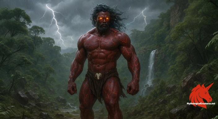 Depiction of Amadioha Discover another mythical creature