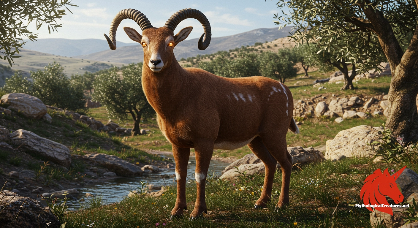 Amalthea - Her cornucopia symbolizes eternal abundance and the nurturing of the future king of the gods.