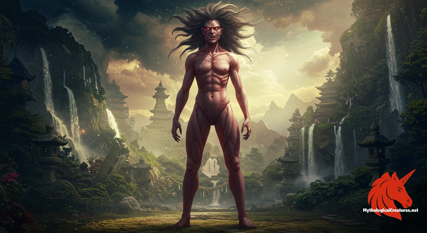 Amanozako - Originated from Susanoo's ara-mitama, symbolizing the uncontrolled and chaotic forces within the divine, and represents the duality of creation in Shinto mythology. Amanozako - Originated from Susanoo's ara-mitama, symbolizing the uncontrolled and chaotic forces within the divine, and represents the duality of creation in Shinto mythology.