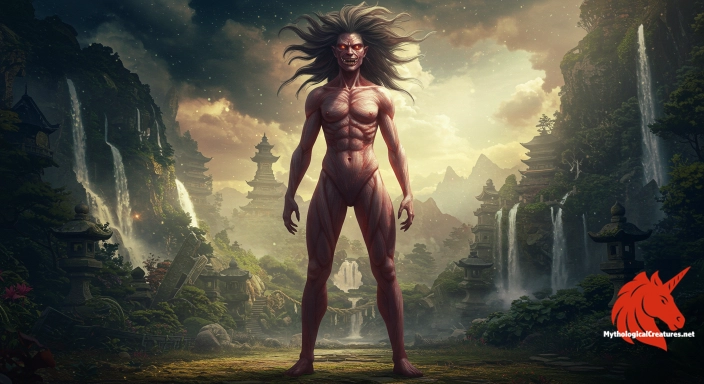 Depiction of Amanozako Discover another mythical creature