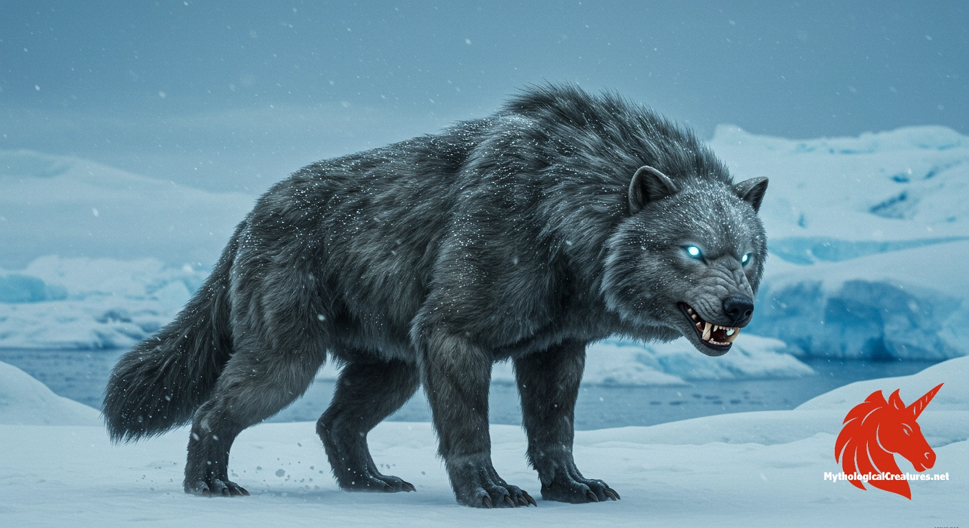 Amarok - Serves as a warning in Inuit lore against the dangers of hunting alone at night.