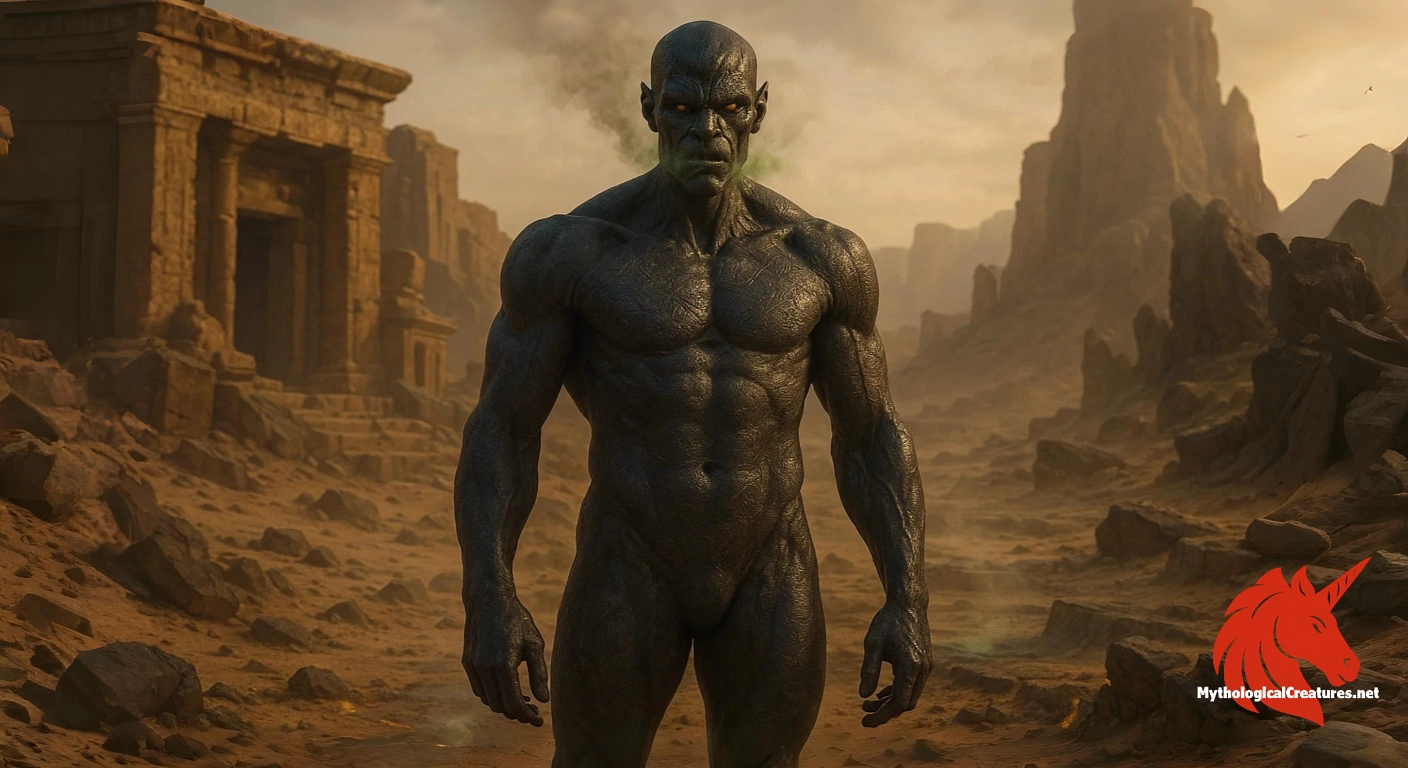 Amaymon - A prominent figure in demonological texts representing deceptive power and infernal authority.