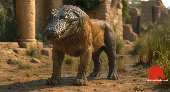 Depiction of Ammit Discover another mythical creature