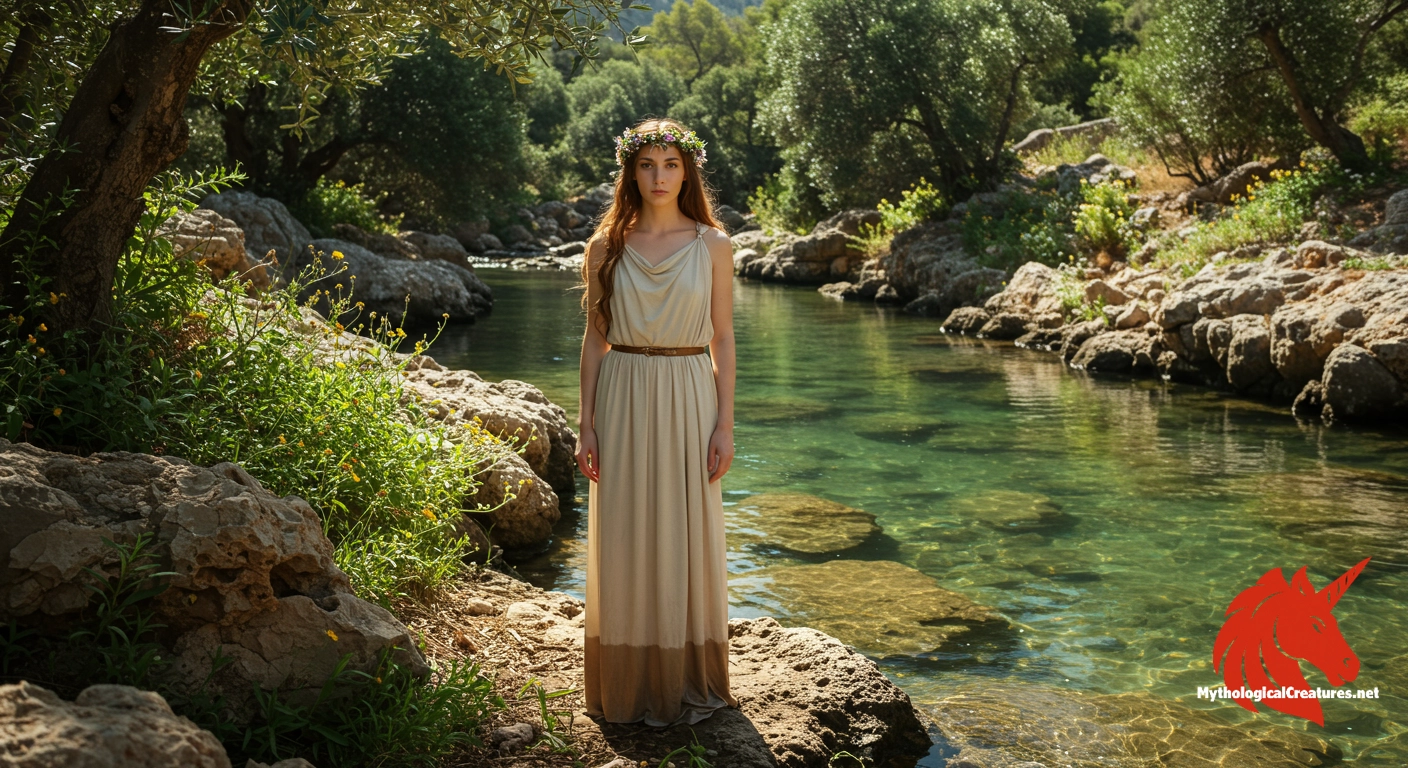 Amnisiades - They represent the divine connection between nature and the gods, enriching Artemis's retinue with their ethereal presence. Amnisiades - They represent the divine connection between nature and the gods, enriching Artemis's retinue with their ethereal presence.