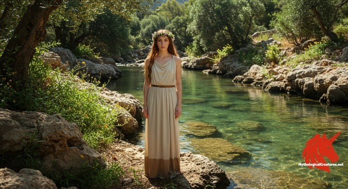 Depiction of Amnisiades Discover another mythical creature