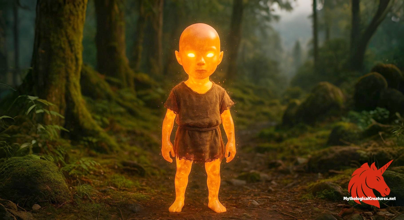 Anchimayen - Embodies the mysterious interplay between light and transformation in Mapuche myth and functions as an auxiliary figure in magical practices.