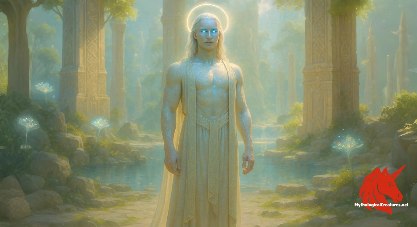 Anush - Anush is considered the Mandaean equivalent of Enos and is invoked in prayers, highlighting his role as a divine guardian in the World of Light.