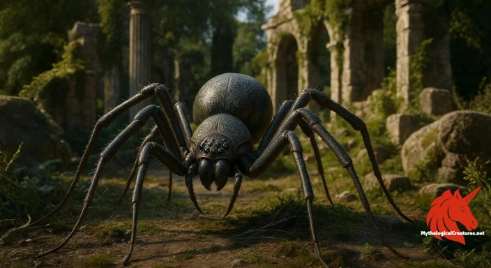 Depiction of Arachne Discover another mythical creature