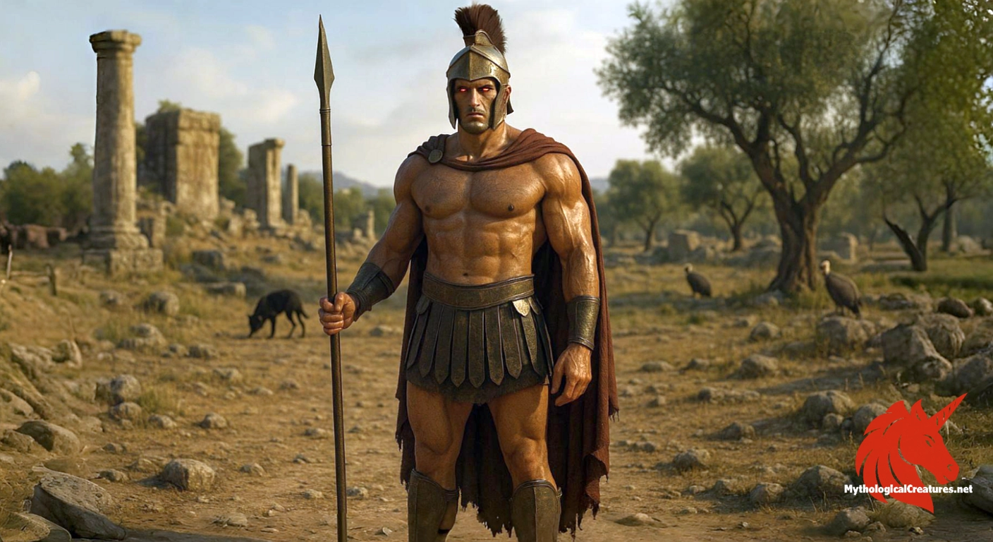Ares - Ares is the Greek god of war, embodying both the valor and savagery of battle. As one of the Twelve Olympians and the son of Zeus and Hera, he is renowned for his fierce martial prowess. Despite his formidable nature, his character is marked by ambivalence and occasional humiliation among the gods.
