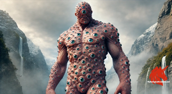 Depiction of Argus Panoptes Discover another mythical creature