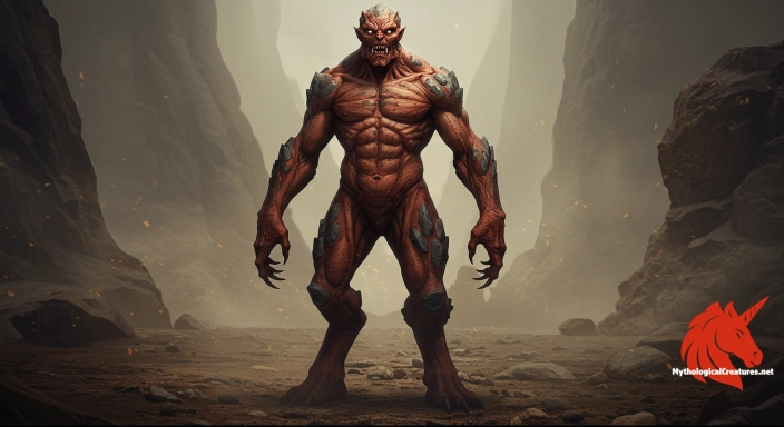 Depiction of Arzhang Div Discover another mythical creature