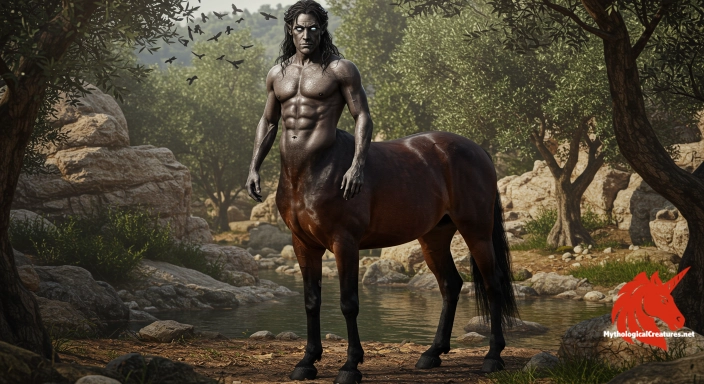 Depiction of Asbolus Discover another mythical creature