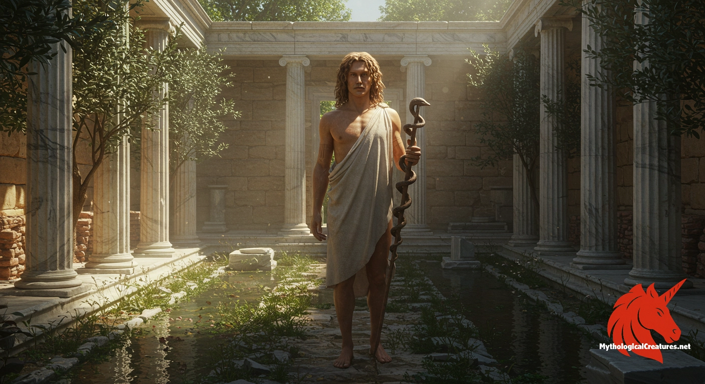 Asclepius - Central figure in ancient Greek medicine whose cult influenced the practice of healing. Asclepius - Central figure in ancient Greek medicine whose cult influenced the practice of healing.
