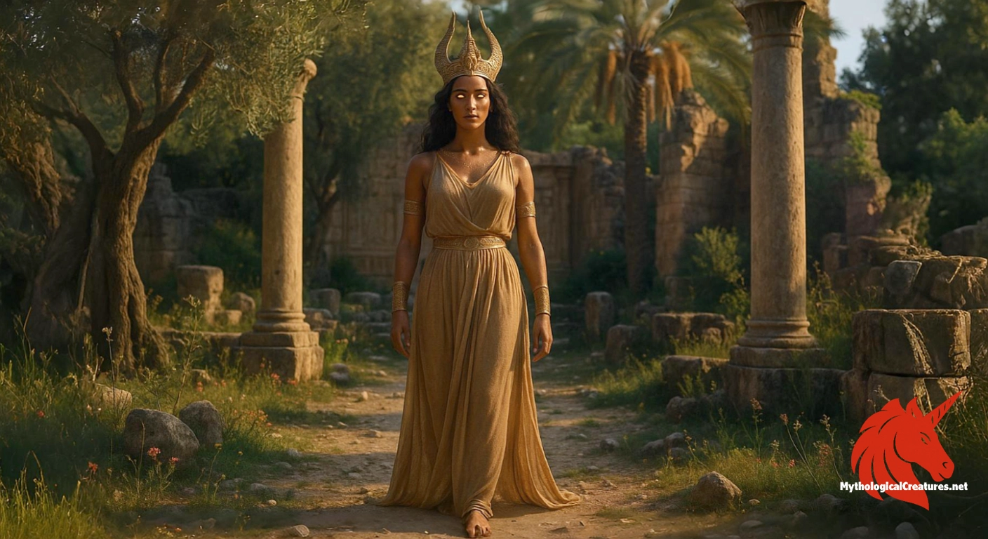 Astarte - Astarte’s worship influenced far-reaching cultural and religious traditions, unifying diverse ancient mythological practices and contributing to later syncretic deities.