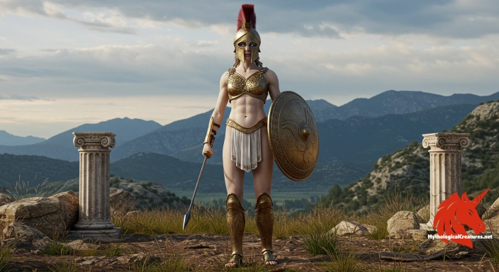 Depiction of Athena Discover another mythical creature