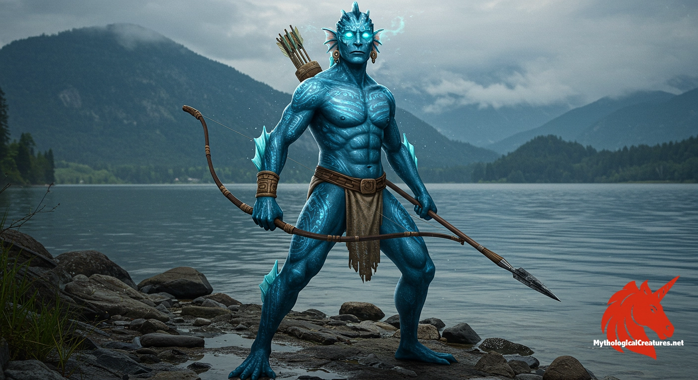 Atlahua: Water deity, fisherman, and archer | Mythical Legend