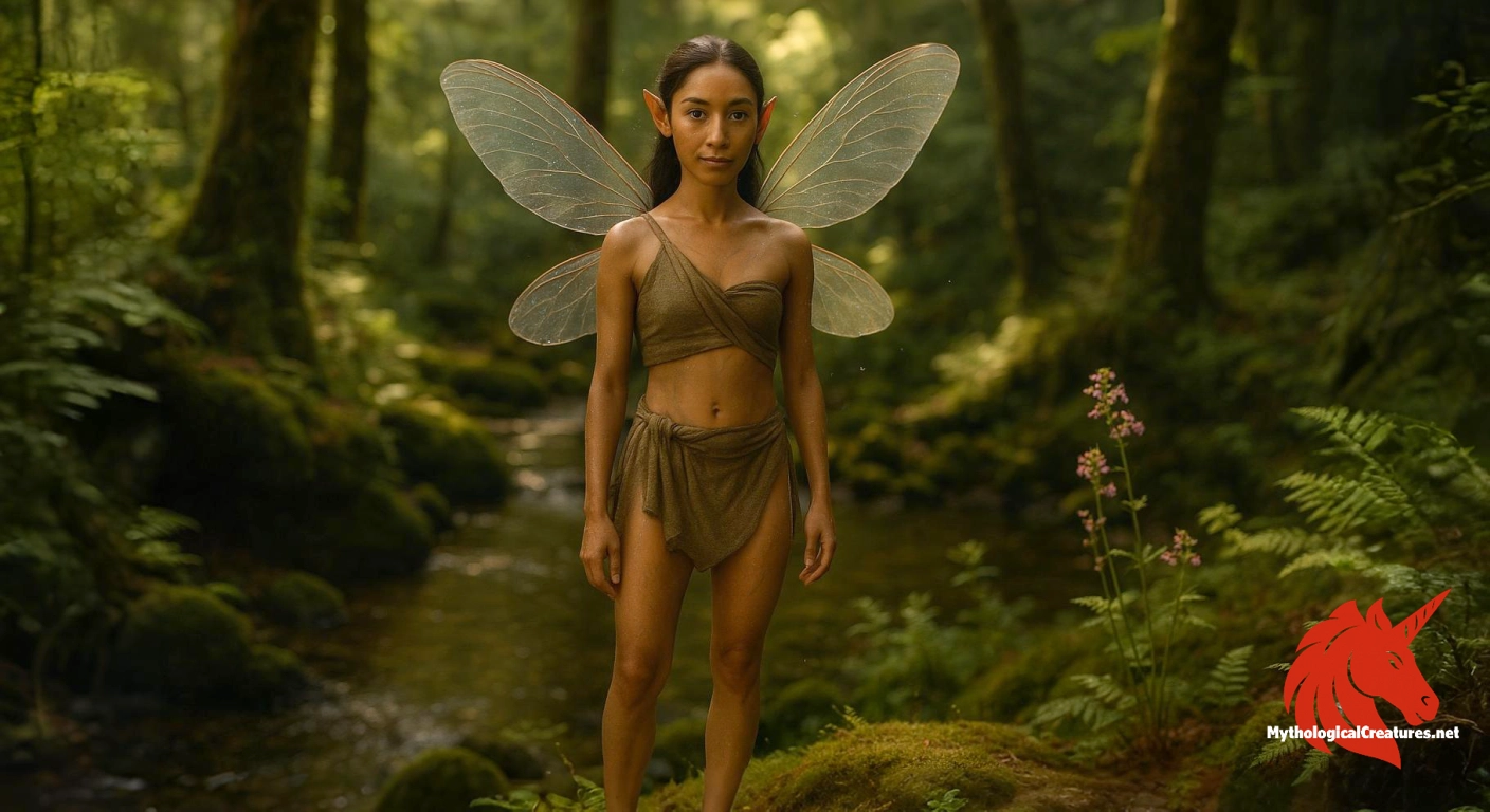 Awes-kon-wa - A mythological figure embodying the enchanting spirit of nature in Iroquois lore.