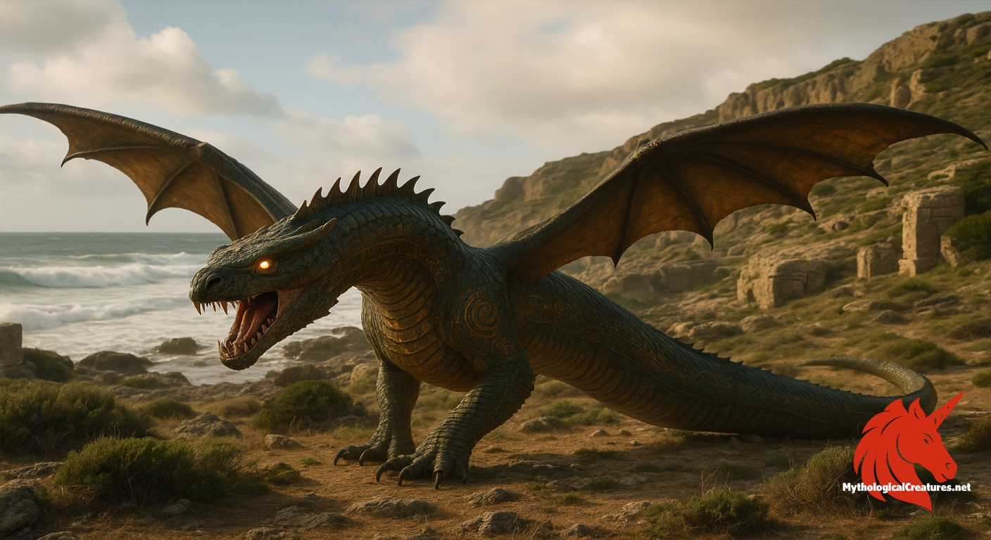 Azhdaha - Represents the duality of destruction and miraculous healing, with its body parts believed to confer courage, healing, and fertility