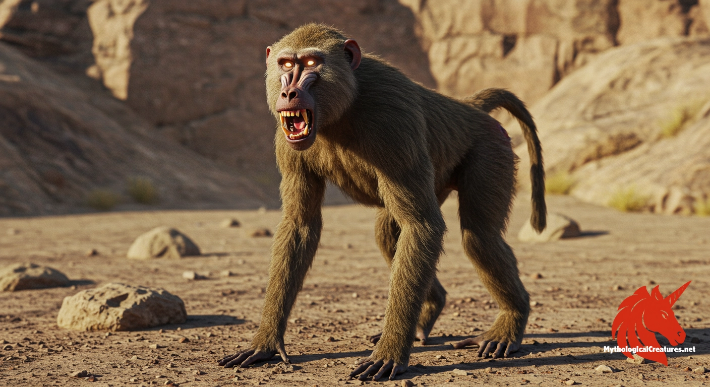 Babi - Babi played a crucial role in the ancient Egyptian afterlife by devouring the souls of the sinful and ensuring the continuation of virility and life beyond death.
