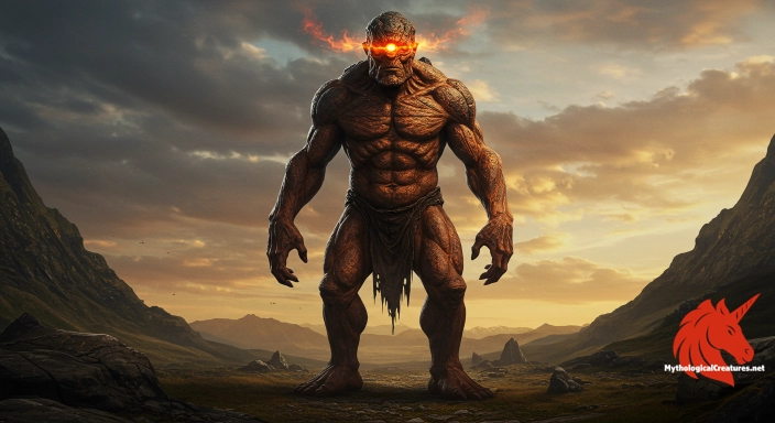 Depiction of Balor Discover another mythical creature