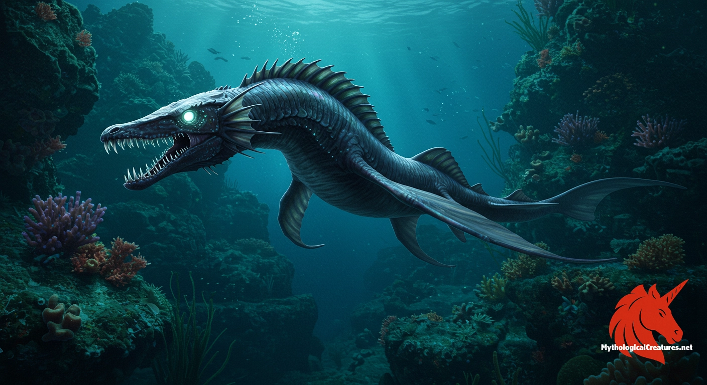 Bathysphaera - Bathysphaera intacta symbolizes the mysteries of the deep ocean, blurring the lines between scientific discovery and myth.