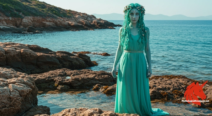 Depiction of Benthesikyme Discover another mythical creature