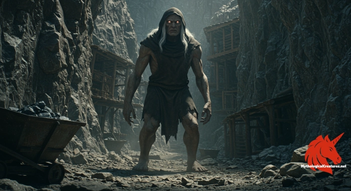 Depiction of Bergmönch Discover another mythical creature