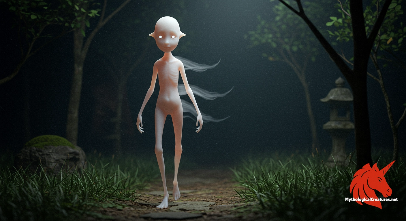 Betobeto-san - Betobeto-san represents the enigmatic nature of nocturnal journeys and highlights cultural cautions regarding night-time travel.