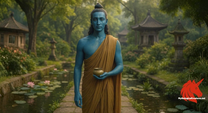 Depiction of Bhaisajyaguru Discover another mythical creature