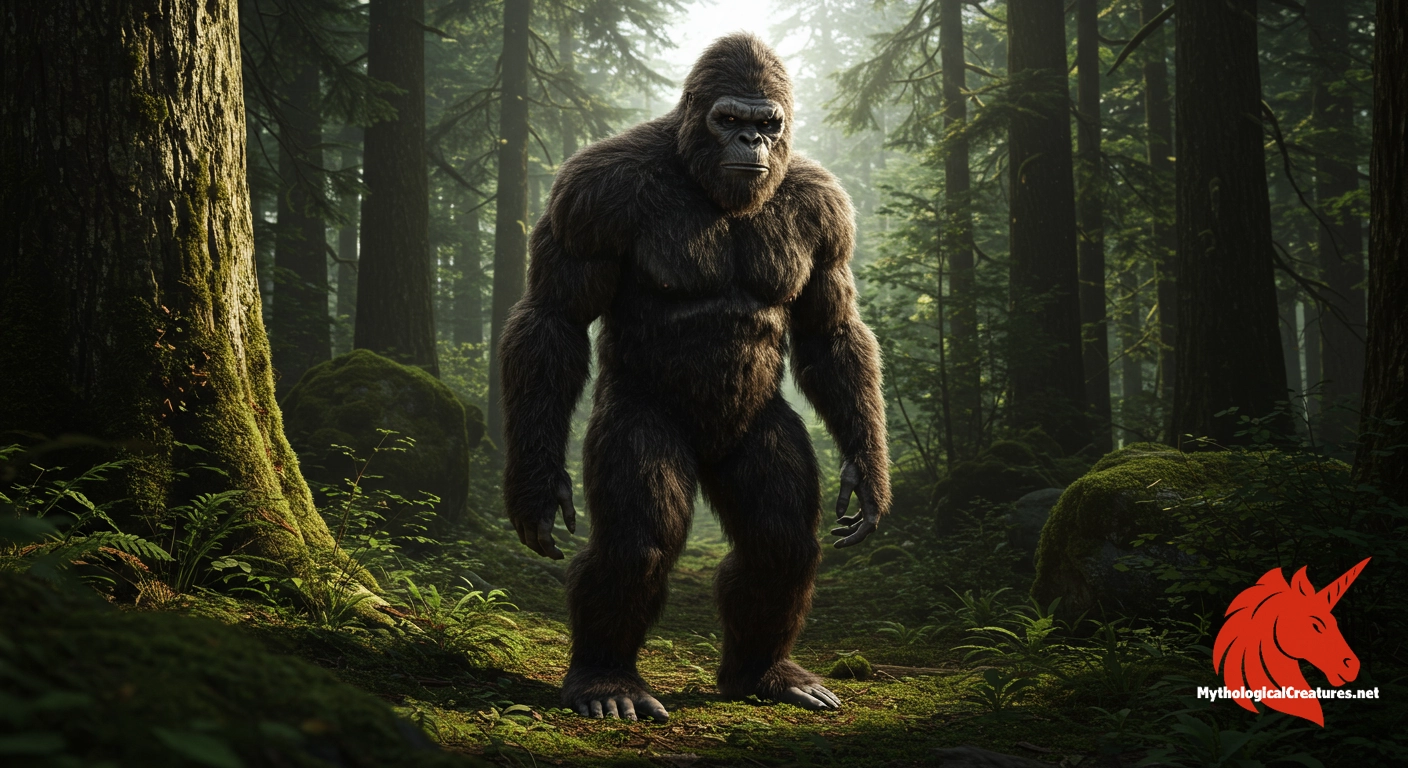 Bigfoot - Bigfoot is a central figure in cryptozoology, symbolising both the mystery of the wilderness and the interplay between folklore and modern myth.