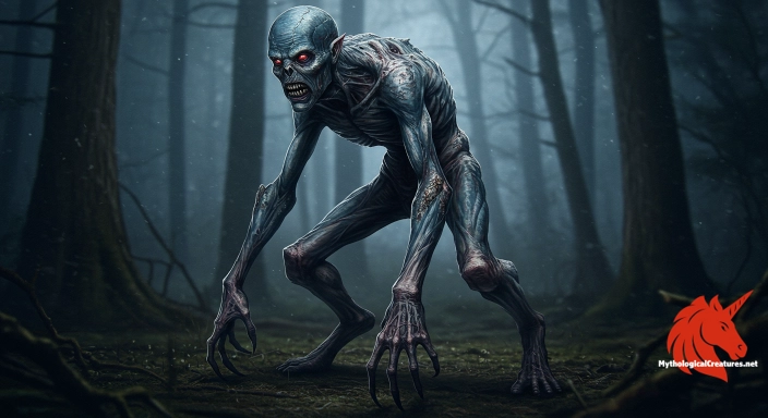 Depiction of Black Annis Discover another mythical creature