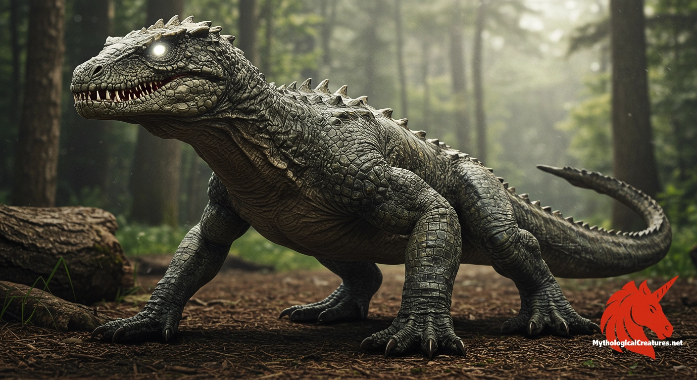 Brosno dragon - A key figure in local legends, the Brosno Dragon embodies the mystery of natural bodies of water and the enduring power of folklore in Russian culture.