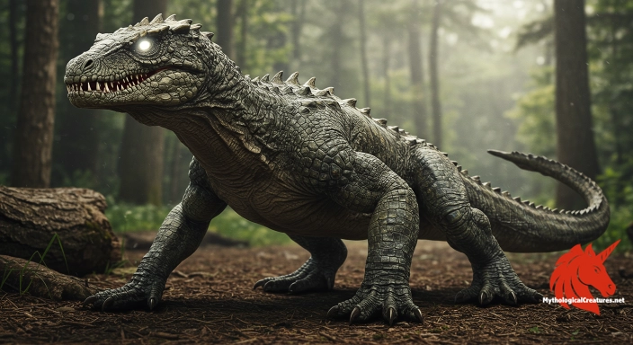 Depiction of Brosno dragon Discover another mythical creature