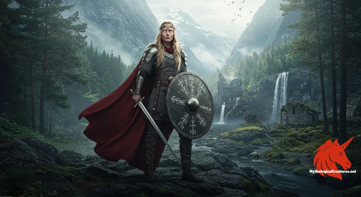Depiction of Brunhild Discover another mythical creature