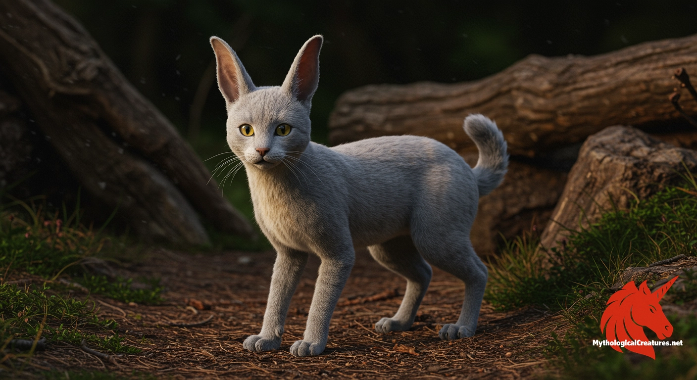 Cabbit - Represents the phenomenon of misidentification and the creation of urban legends in natural history.