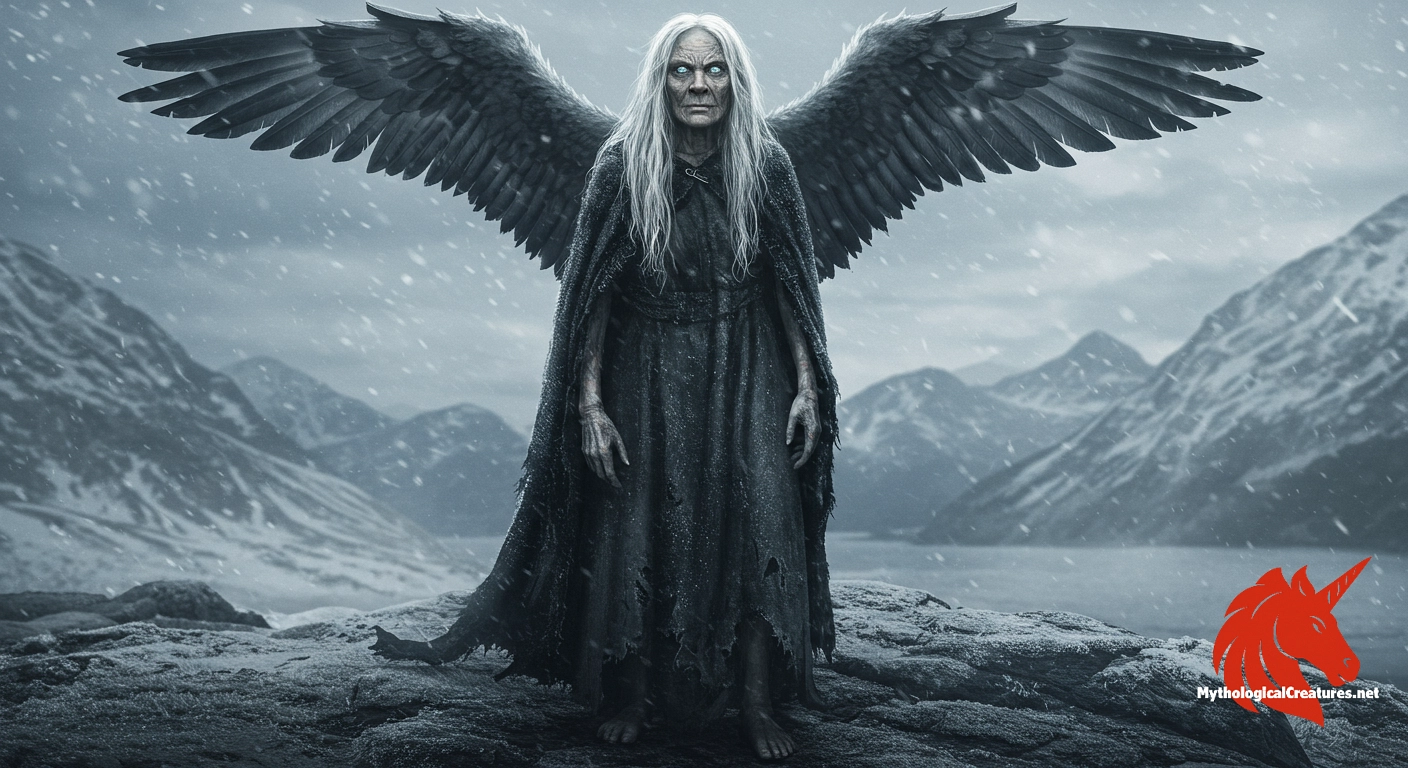 Cailleach - A central figure in Gaelic mythology, symbolising the harsh yet regenerative force of winter. Cailleach - A central figure in Gaelic mythology, symbolising the harsh yet regenerative force of winter.