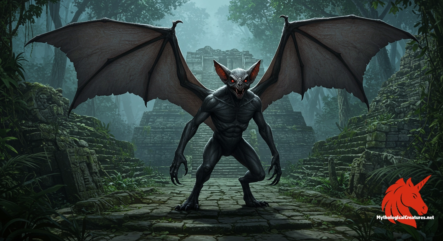 Camazotz - Camazotz represents the terror of the night and the inevitability of death, playing a key role in Mesoamerican narratives surrounding sacrifice and the underworld.