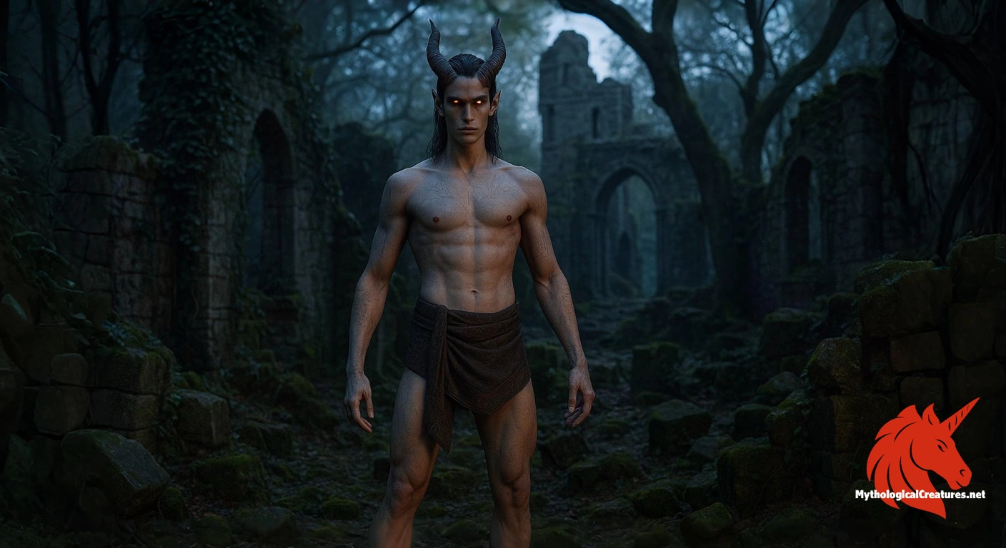 Cambion - The cambion represents the consequences of forbidden unions and serves as a metaphor for the blurring of boundaries between the natural and the infernal.