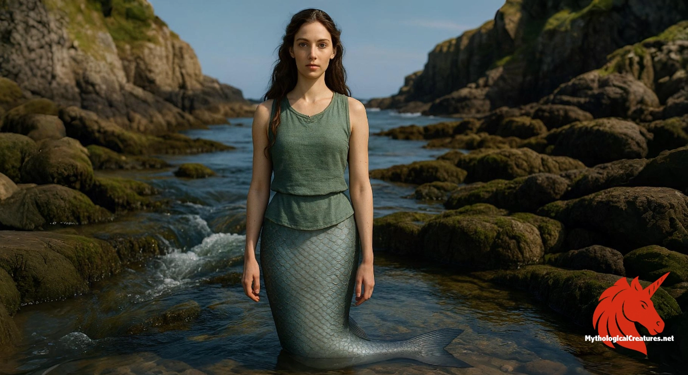 Ceasg - Represents the dual nature of the sea as both a giver of life and a force of destruction, and may echo ancient practices of sea deity worship