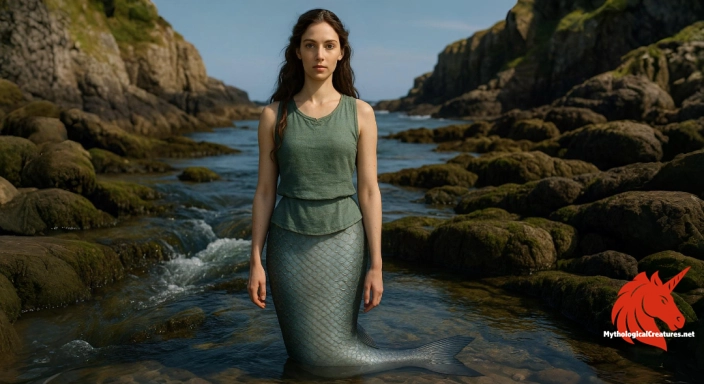 Depiction of Ceasg Discover another mythical creature